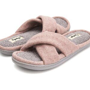 Floopi Women's Katherine Slide Slippers Pink X-Large